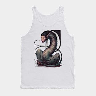 Rokurokubi Japanese Horror Yokai Tank Top